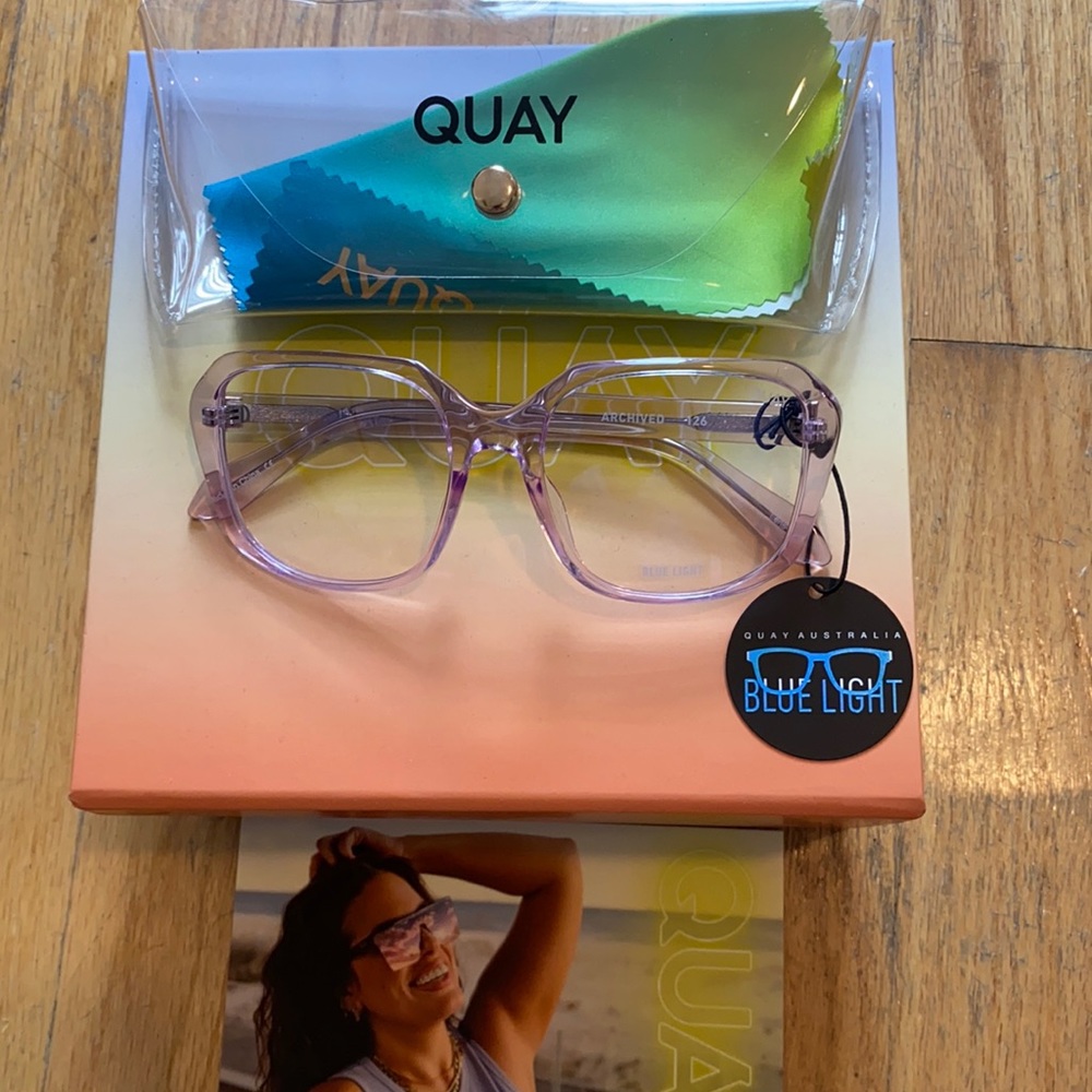 Quay Australia x Ashley Graham Blue Light Glasses